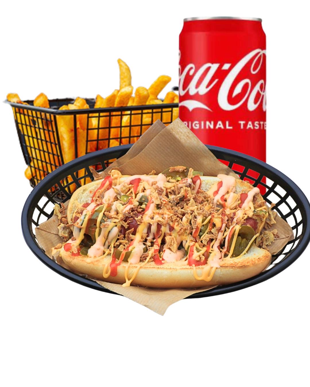 Spicy Cheese Dog Menü